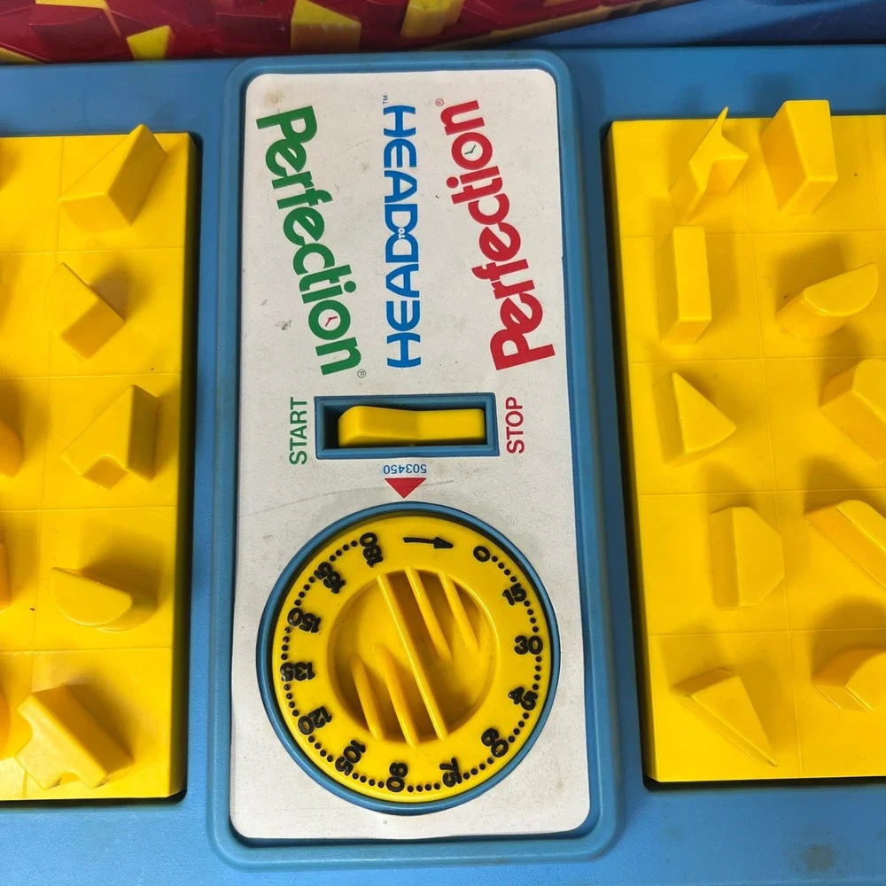 Coleco Head To Head Perfection Family Action Game 2 Player 8380 Vintage 1987